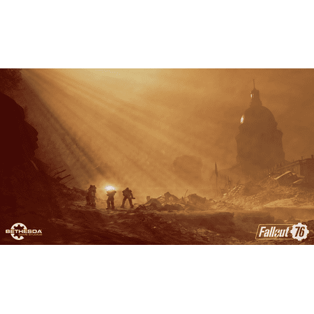 Fallout 76 Game for PS4 or Xbox One with CultureFly Fallout Collectible Box