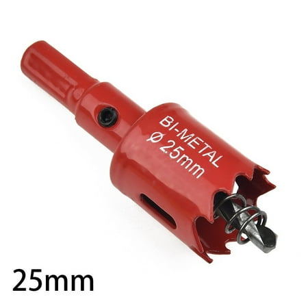 

BAMILL Bi Metal Hole Saw 15 Mm-50 Mm Drill Bit Arbor Pilot Hole Saw Metal Wood Plastic