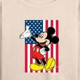 thumbnail image 3 of Disney - Mickey Flag - Women's Lightweight French Terry Long Sleeve Shirt, 3 of 5