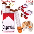 thumbnail image 2 of Giggles - Cigarrillos interactivos, juguete para perros, juguetes para la dentición, divertido cigarro de peluche chirriante, NUEVO, mejor, 2 of 7