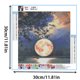 thumbnail image 3 of Taladro redondo pintura principiantes DIY Kit de arte de punto de cruz Luna cristal diamantes de imitación artesanías S8939 Kearding HA6625-03B, 3 of 6