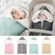 thumbnail image 3 of Mantas De Dormir Infantiles Con Cremallera, Forro Polar Grueso Tejido Para Cochecito De Bebé, Manta Para Recién Nacido, Ropa De Cama Infantil, Accesorio Para Bebé sonducket BA001379-02, 3 of 6