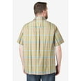 thumbnail image 2 of KingSize Men's Big & Tall Wrinkle-Resistant Short Sleeve Button Down, Printed, 2 of 3