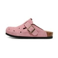 thumbnail image 3 of Cork Women's Retro Closed Toe Clogs Slippers with Hole Buckle Clogs Men Flat Sandals for Casual Summer Outdoor, 3 of 6