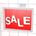 thumbnail image 3 of SSWBasics Rectangular White Faceout Sign Holder for Wire Grid - Holds 7"W x 5 ½"H Signs, 3 of 4