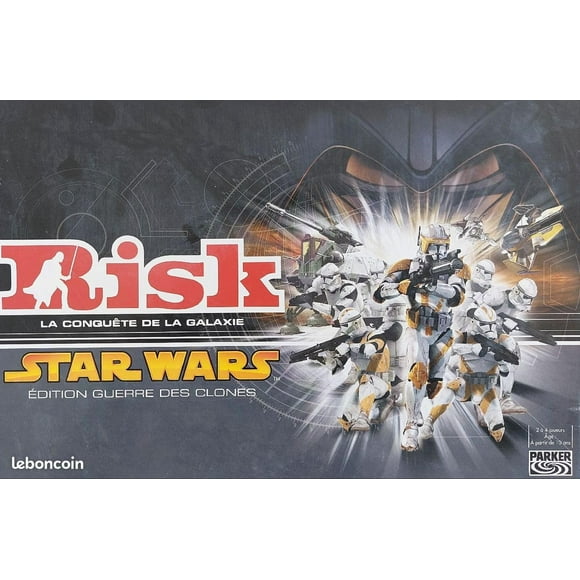 Risk Star Wars The Clone Wars Edition Board Game - 2 to 4 Players, Ages 10 and Up, Classic Risk Rules and Special Clone Wars Variations, 142 Pieces
