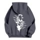 thumbnail image 1 of MHFRRA Sudaderas con Capucha para Hombre para Actividades Al Aire Libre Sudaderas Cómodas con Estampado Gráfico, Ideales para Uso Informal En Verano y Otoño Gris, 1 of 2