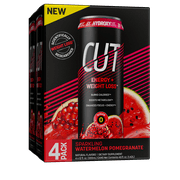 (2 Pack) CUT by Hydroxycut , Energy Drink, Orange Mango Pineapple, 4 Ct
