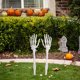 thumbnail image 1 of Halloween Skull Arm Pcs Set About Inserted Ghost Hand Broken Ghost Claws Artificial Human Skeleton Props Tombstone, 1 of 5