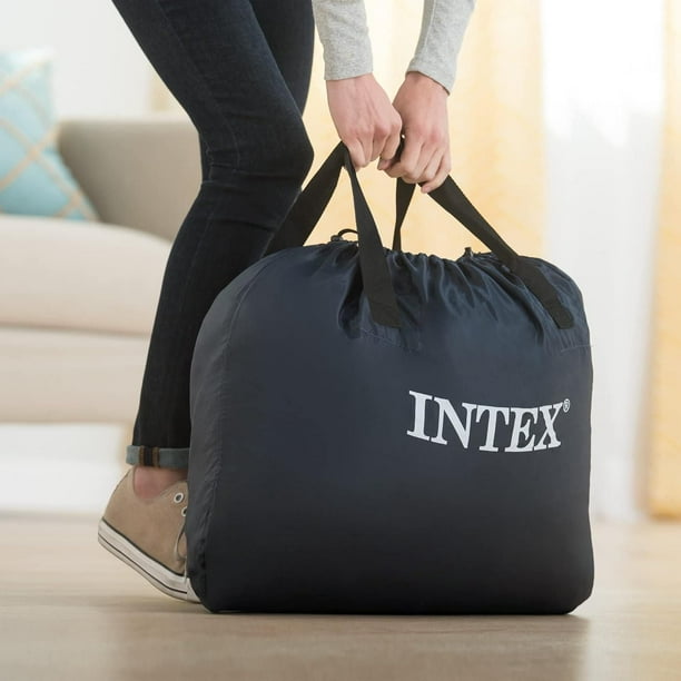 INTEX Lit à air PremAire avec pompe intégrée 64906