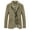 Khaki, variant on WREESH Fashion Winter Jacket Men Casual Solid Button Blazer Suit Back Long Sleeves Jacket Olive Green