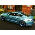 thumbnail image 6 of Premium Matte Metallic Satin Pearl LAKE BLUE Vinyl Wrap Full Entire Car Air Bubble Free, 6 of 7