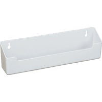 Knape & Vogt Real Solutions 11 In. White Steel In-Cabinet Sink Front Tray & Hinge Kit