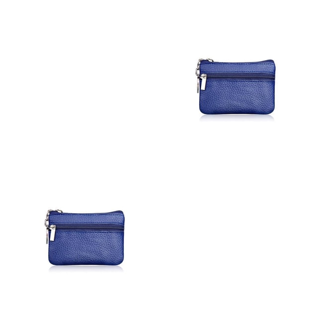 Qarigey Cartera de cuero para mujer, almacenamiento de llaves, llavero portátil con fecha de viaje, monedero, organizador, bolsa con Type2 NO2