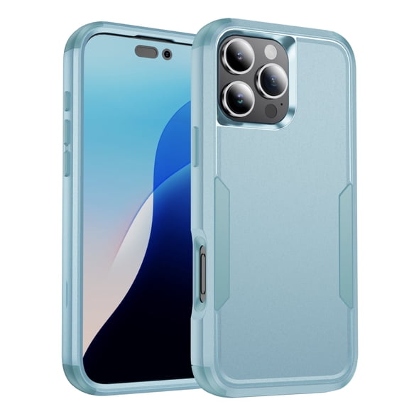 Phone Case Compatible For iPhone 16 Pro , Shockproof Heavy Duty Armor Protective Phone Cases Hard Rugged Bumper Cover for  Iphone 16 Pro 6.3 inch