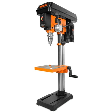 WEN 5-Amp 10-Inch Variable Speed Cast Iron Benchtop Drill Press with Laser