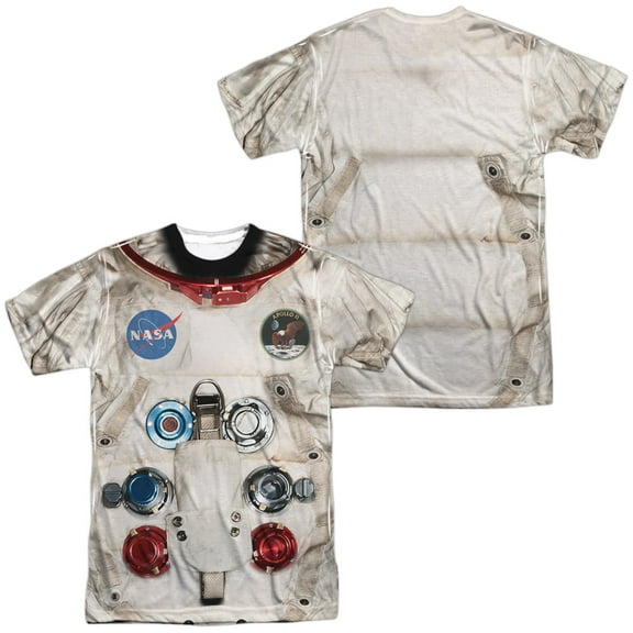 Astronaut Spacesuit (Front - Back Print) - Short Sleeve Shirt - X-Large