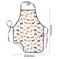 thumbnail image 2 of Pofeuu Horses Print Aprons with Pockets, Cute Aprons for Kitchen, Cooking, Server, Barber, Chef Apron, 2 of 7