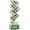Green, variant on Tree Bookshelf, 6 Tier Small Book Shelf Retro Floor Standing Bookcase, Wood Book Storage Organizer Rack, Tall Narrow Bookshelves for Corner/Bedroom/Living Room/Home Office, Black