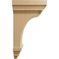Corbeilles En Bois Ekena Millwork - Jumbo Jefferson - 14x7 Pouces - Chêne Rouge - Neuf