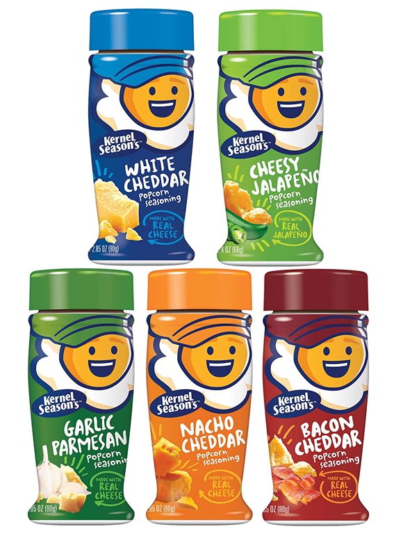 Popcorn Seasoning in Popcorn