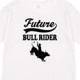 thumbnail image 4 of Inktastic Future Bull Rider Rodeo Riding Boys Long Sleeve Toddler T-Shirt, 4 of 5