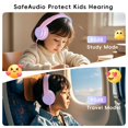 thumbnail image 2 of Auriculares Candy Bila Kids con cable y límite de volumen para micrófono, 2 of 7