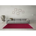 thumbnail image 3 of Ahgly Company Indoor Square Abstract Pink Contemporary Area Rugs, 3' Square, 3 of 4