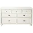 thumbnail image 3 of My Home Furnishings Amanda Engineered Hard Wood 7-Drawer Dresser in Creamy White, 3 of 5