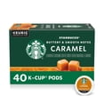 thumbnail image 1 of Capsulas de cafe Starbucks K-Cup, sabor a caramelo, 40 capsulas Keurig, 1 of 10