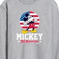 thumbnail image 3 of Disney - All American Mickey - Men's Long Sleeve T-Shirt, 3 of 5