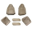 thumbnail image 1 of SUTENGDA 6Pcs Microfiber Leather Seat Cover Set for Ford Excursion Limited XLT Breathable Comfortable Ride for Drivers Passengers, 1 of 9
