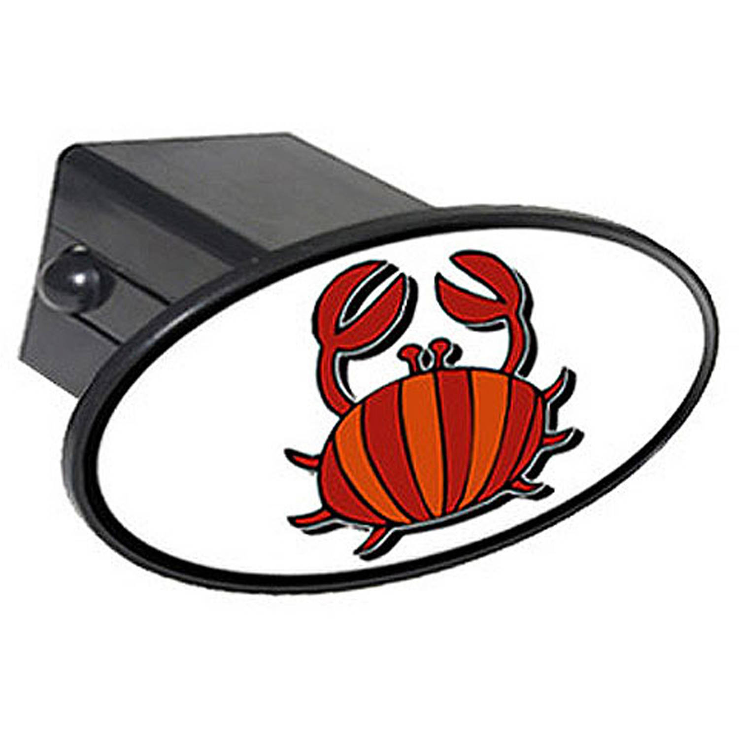 Crab 2" Oval Tow Trailer Hitch Cover Plug Insert