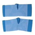 thumbnail image 7 of 1 Pair Ankle Compression Sleeve Socks Foot Ankle Brace for Men Women Achilles Tendon Blue Gray Size S/M, 7 of 7
