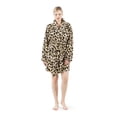 thumbnail image 5 of Linum Home Textiles Super Plush Leopard Print Bathrobe Color: Leopard Size: S/M, 5 of 5