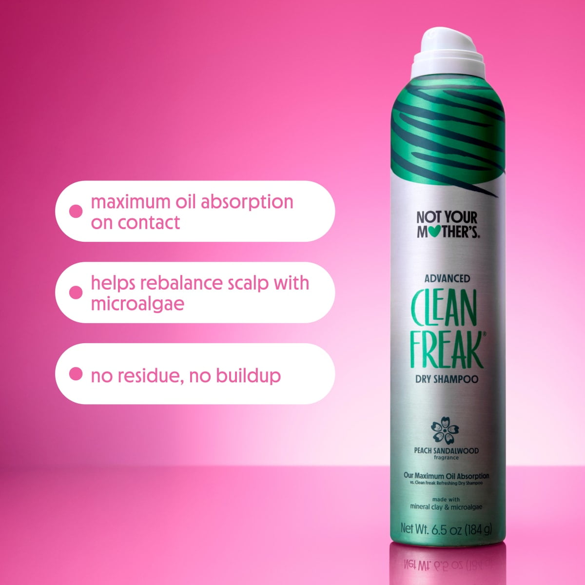 Not Your Mother's Clean Freak Advanced Dry Shampoo, 6.5 fl oz
