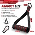 thumbnail image 3 of NETSENG Exercise Handle, Replacement Fitness Equipment for Pilates, Yoga, Strength Trainer, Pull Down Home Gym Red, Working Out Handle, 3 of 5