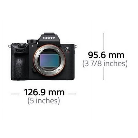 Sony - Alpha 7R III Full-frame Interchangeable Lens 42.4 MP Mirrorless Camera - Body Only - Black