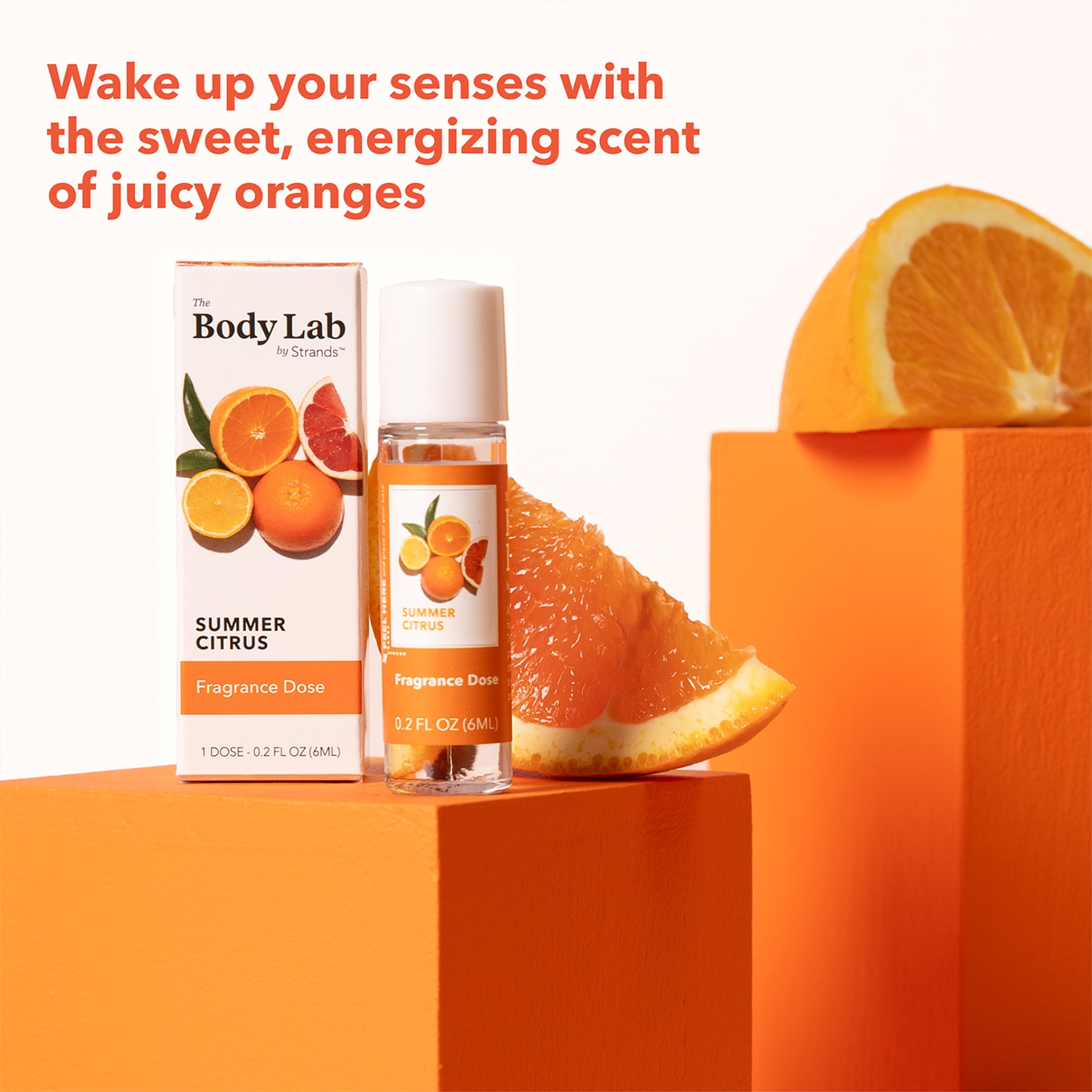 (3 pack) The Body Lab Fragrance Dose Summer Citrus 0.2 fl. oz.