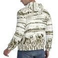 thumbnail image 3 of Bingfone Rice Harvest Men'S Drawstring Hoodie Long Sleeve Pocket Sweatshirts-Small, 3 of 9