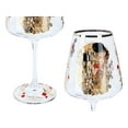 thumbnail image 2 of Carmani 15 oz Wine Glass 'The Kiss' by Gustav Klimt, EA, 2 of 3