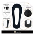 thumbnail image 2 of Calcetines Tines Invisibles Mujer Medias Cortas Set 4 Pares, 2 of 7