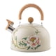 thumbnail image 3 of Hervidor con silbido multifuncional, tetera para café, té, olla de ebullición rápida de 3L, hervidor de agua con mango de madera para viajes y, 3 of 9