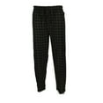 thumbnail image 5 of Men's Pajama Super Soft Sleep Pants Lounge Flannel Plaid Cozy PJ Bottoms, Navy Light Grey Plaid, M, 5 of 5