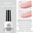 thumbnail image 2 of FeiKong BORN PRETTY Esmalte de uñas en gel transparente nude, 10 ml, barniz de cristal con purpurina semipermanente para decoración de uñas en casa, 2 of 5