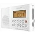 thumbnail image 2 of Sangean Portable AM/FM Weather Band Emergency Waterproof Shower Clock Radio with Large Easy to Read LCD Display, 2 of 4