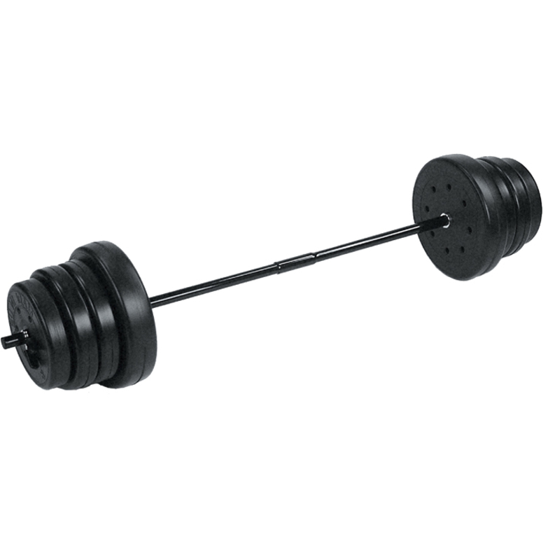 US Weight 100 lb. Traditional Barbell Weight Set with New Upgraded Bar