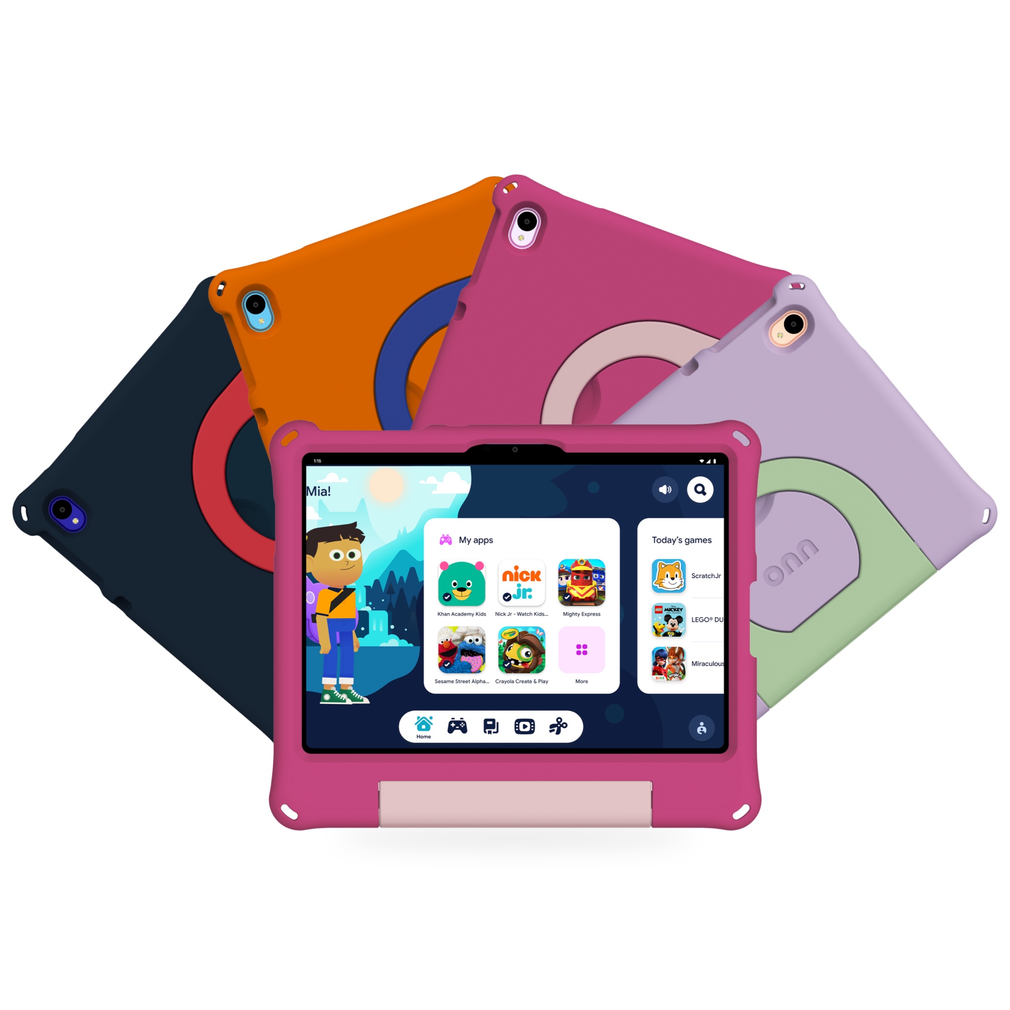 onn Tablet para Niños 11", 64 GB, Android 16, Azul (Modelo 2026) 4