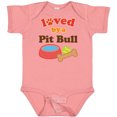 thumbnail image 3 of Inktastic Pit Bull Loved by a (dog Breed) Boys or Girls Baby Bodysuit, 3 of 5