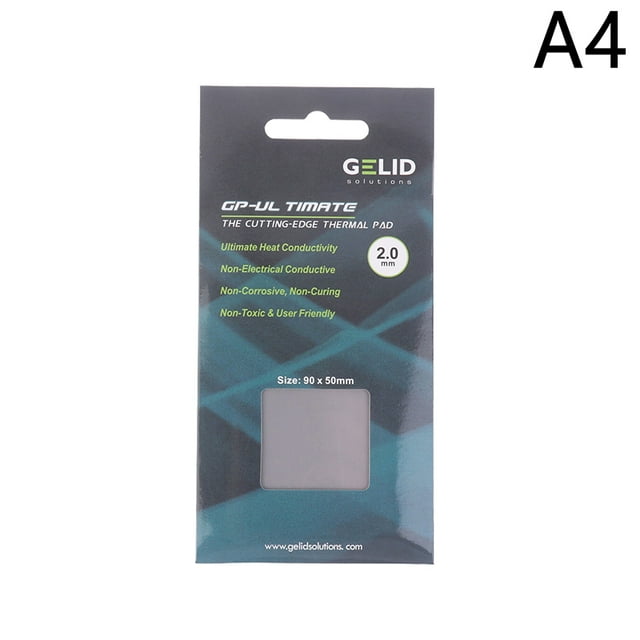 GP Ultimate 15W MK Thermal Pad CPU GPU Motherboard Silicone Grease Heat Dissipation Pad 90x50MM High Performance thickness 2.0mm